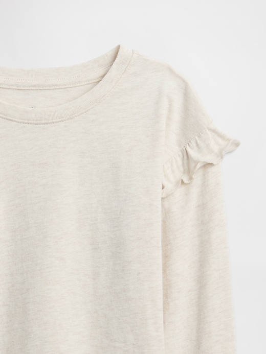 Image number 3 showing, babyGap Logo Ruffle Crewneck T-Shirt