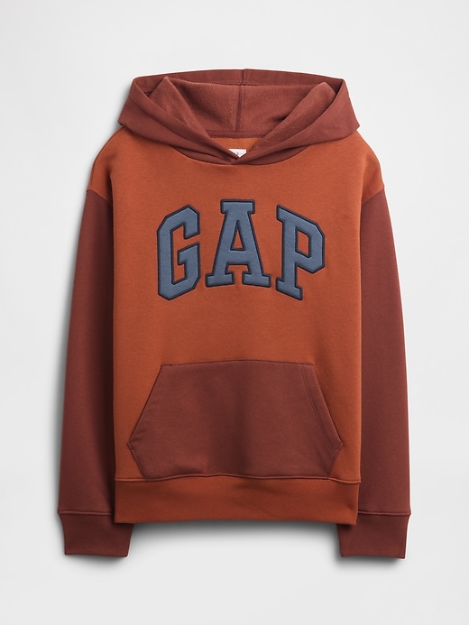 Image number 1 showing, Kids Relaxed Gap Logo Colorblock Hoodie