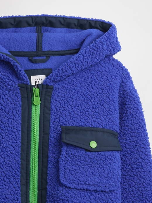 Image number 3 showing, babyGap Sherpa Jacket