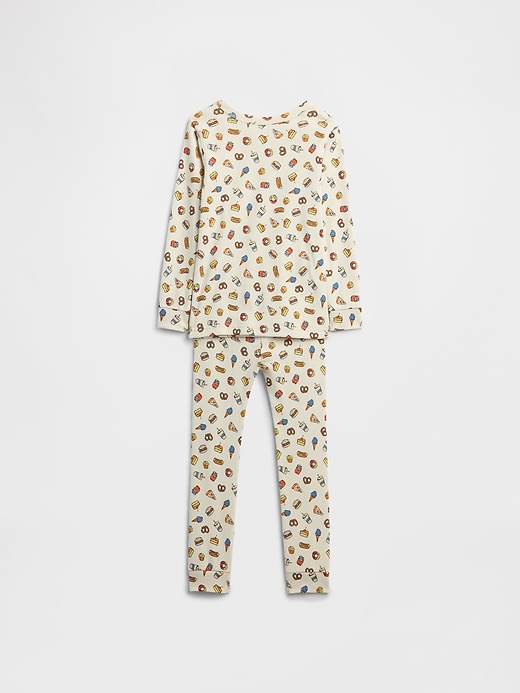 Image number 2 showing, Kids & babyGap 100% Organic Cotton Snacktime PJ Set