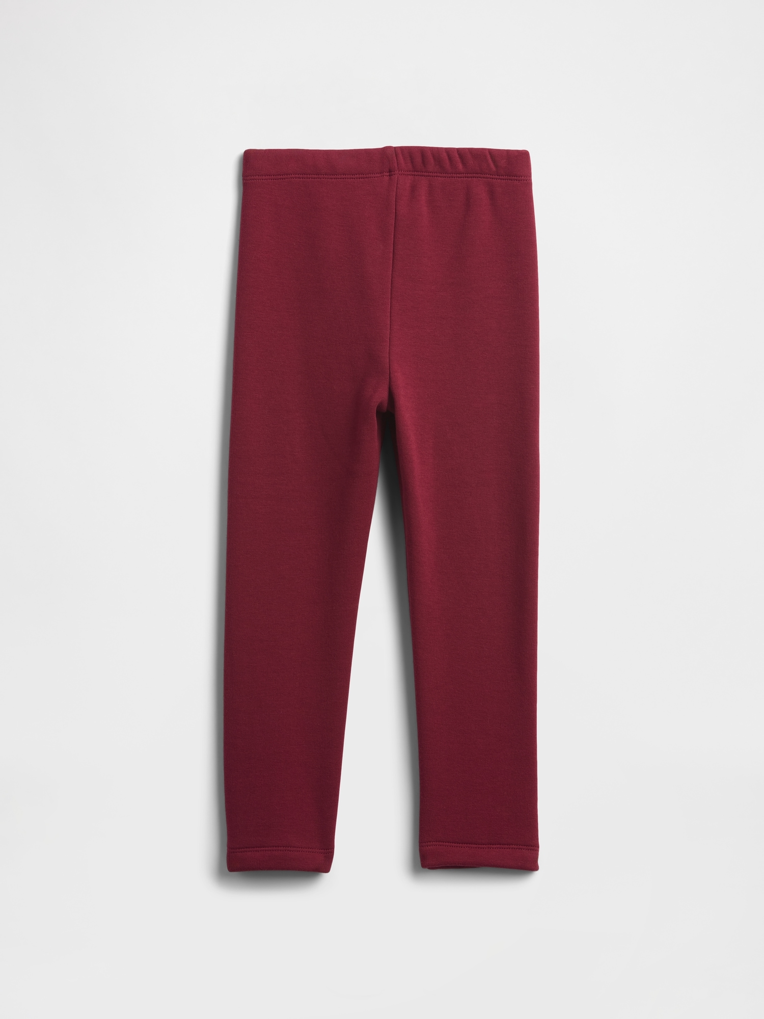 Gap Factory Babygap Pull-on Cozy-lined Leggings In Red
