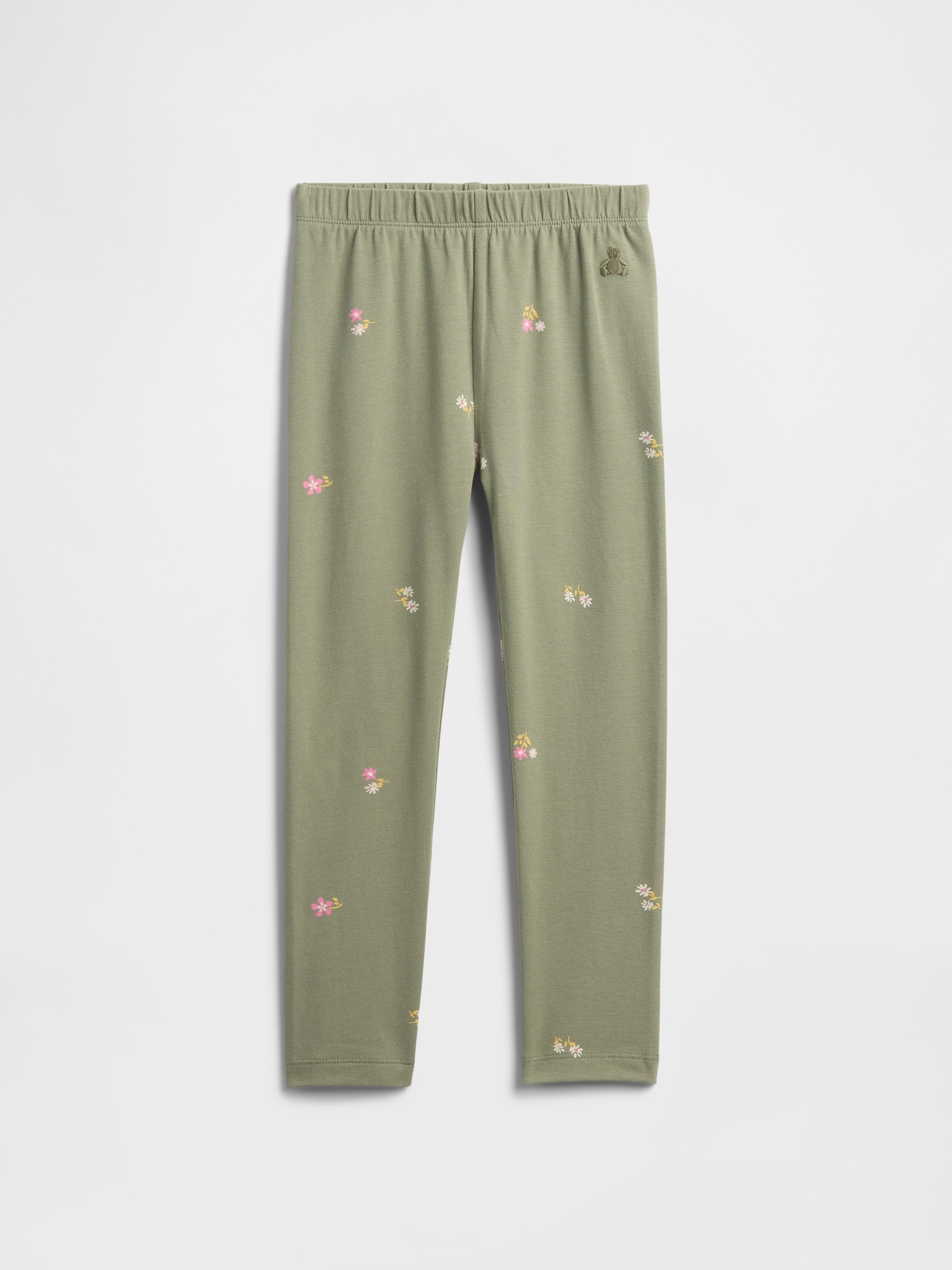 babyGap Pull-On Stretch Jersey Leggings - Walden Green Floral