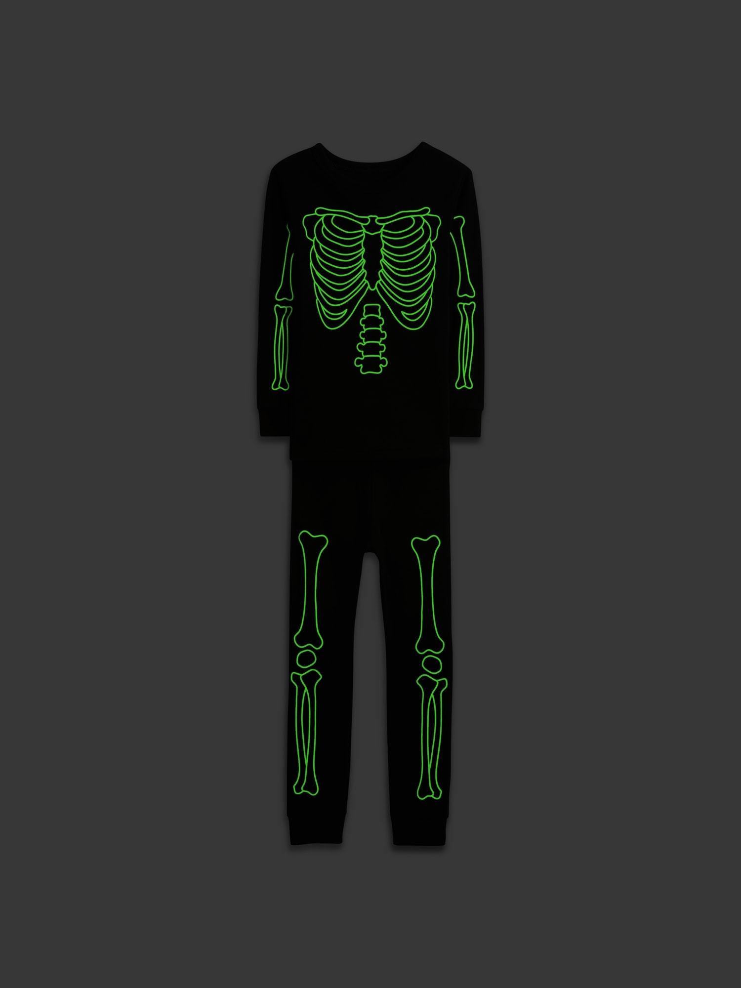 Kids & babyGap 100% Organic Cotton Glow-in-the-Dark PJ Set