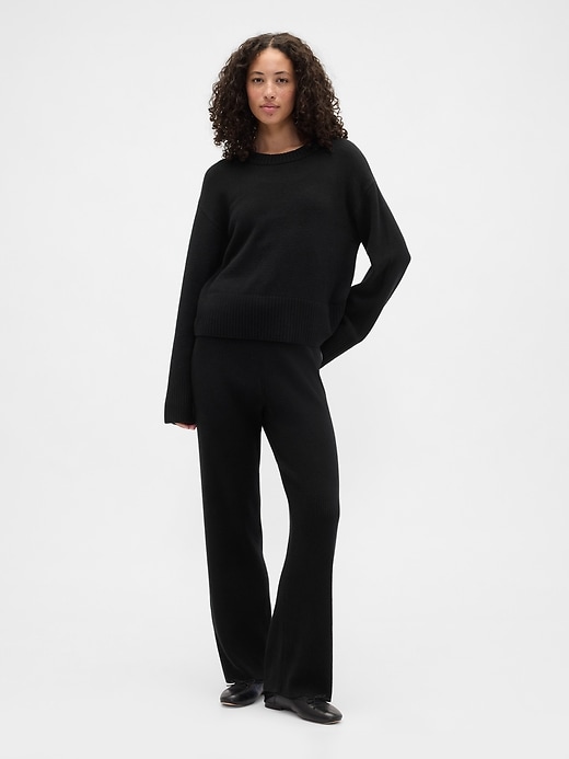 Image number 3 showing, CashSoft Relaxed Crewneck Sweater