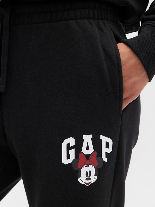 Image number 4 showing, Gap &#215 Disney Minnie Mouse Logo Joggers
