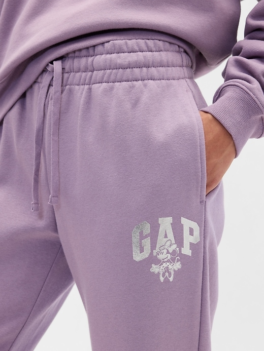 Image number 4 showing, Gap &#215 Disney Minnie Mouse Logo Joggers