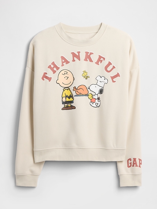 Image number 5 showing, Peanuts Oversized Gap Logo Sweatshirt