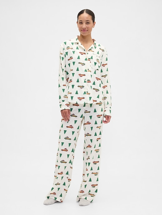Image number 3 showing, Relaxed Flannel Sleep Shirt