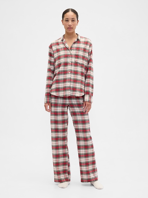 Image number 3 showing, Relaxed Flannel Sleep Shirt