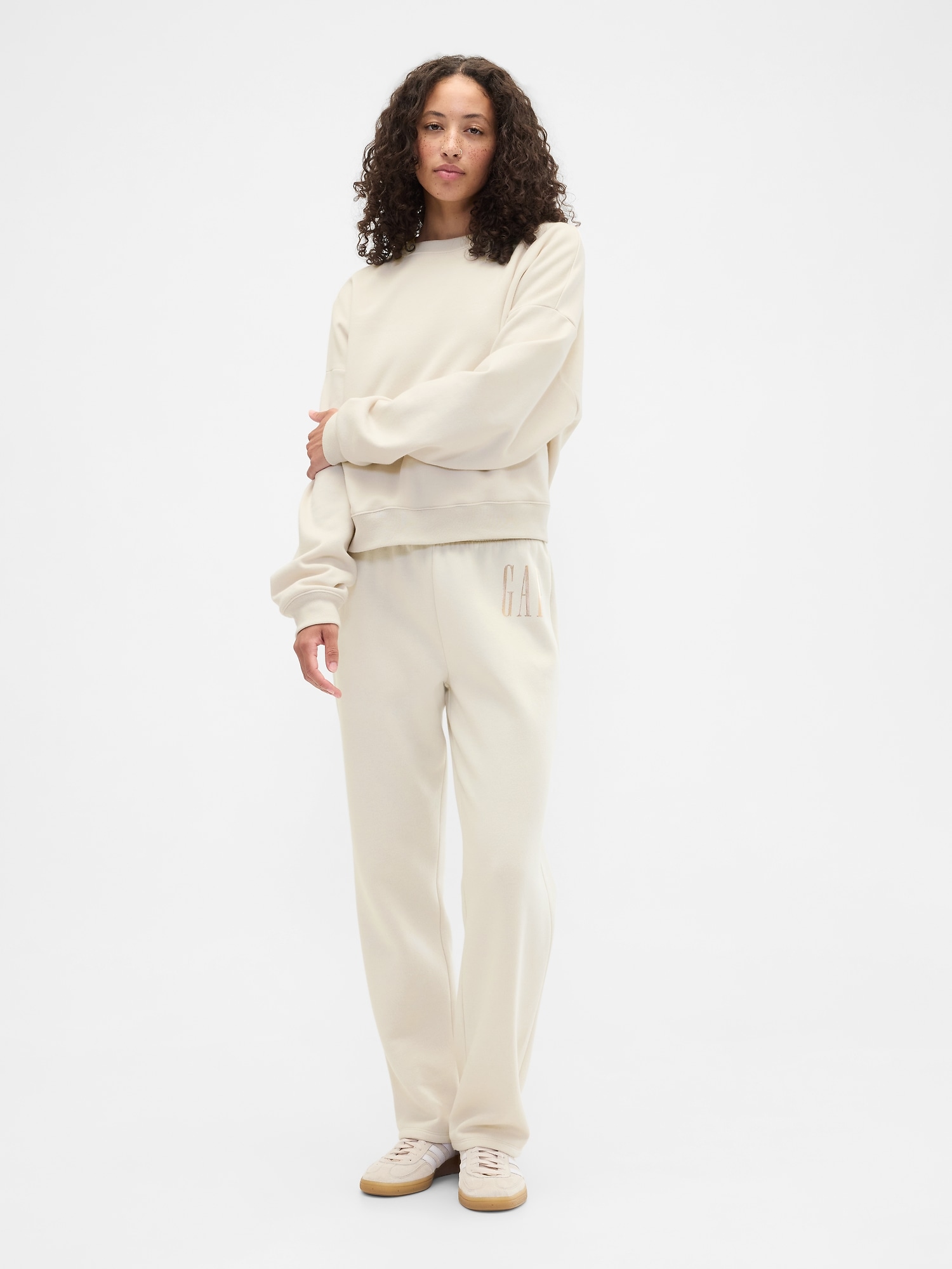 Gap Logo Pull-On Leggings - Tan Chino