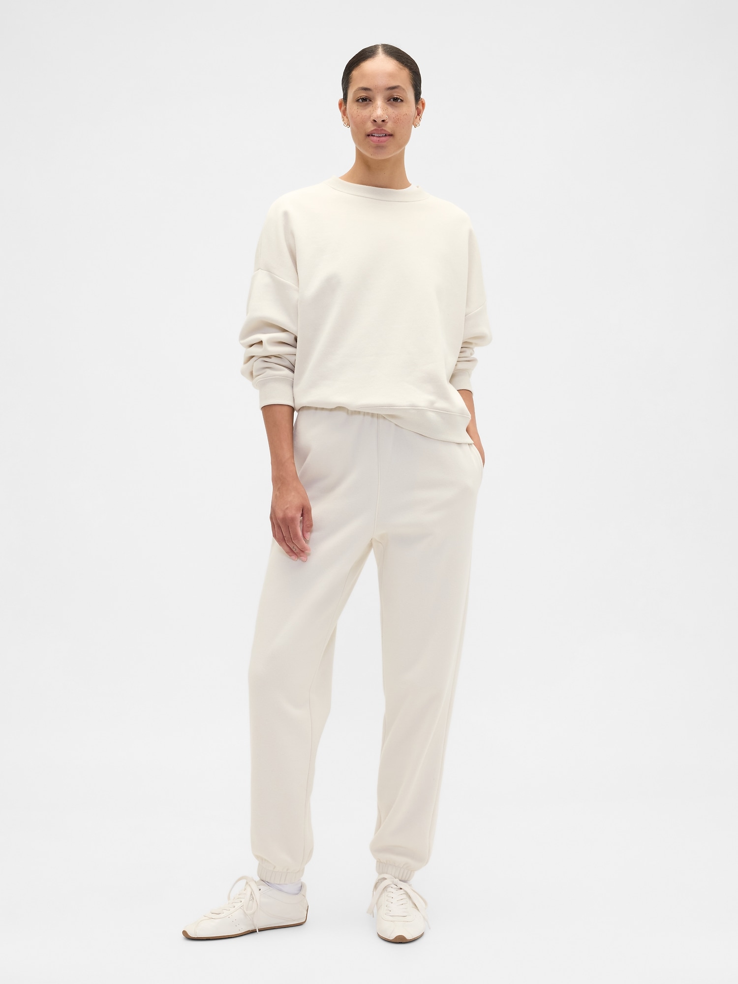 Fleece Joggers - Tan Chino