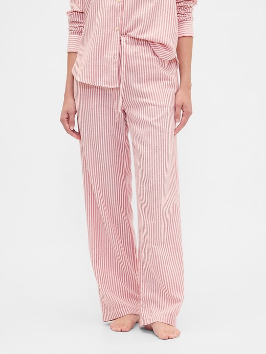 Image number 3 showing, Flannel Pull-On PJ Pants