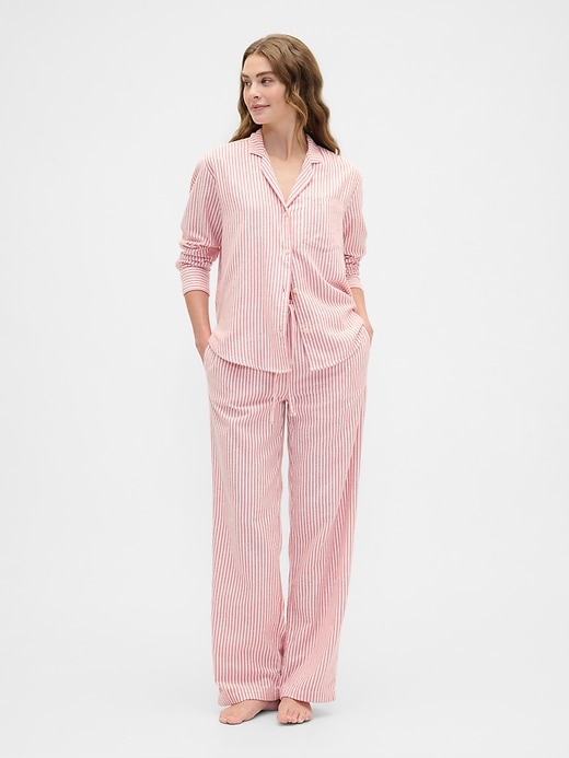 Image number 1 showing, Flannel Pull-On PJ Pants