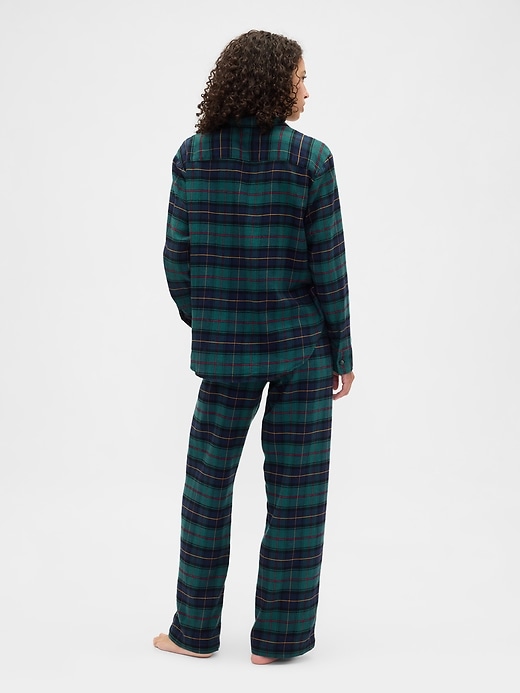 Image number 2 showing, Flannel Pull-On PJ Pants
