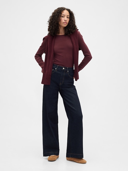 Image number 3 showing, Modern Ribbed Crewneck T-Shirt