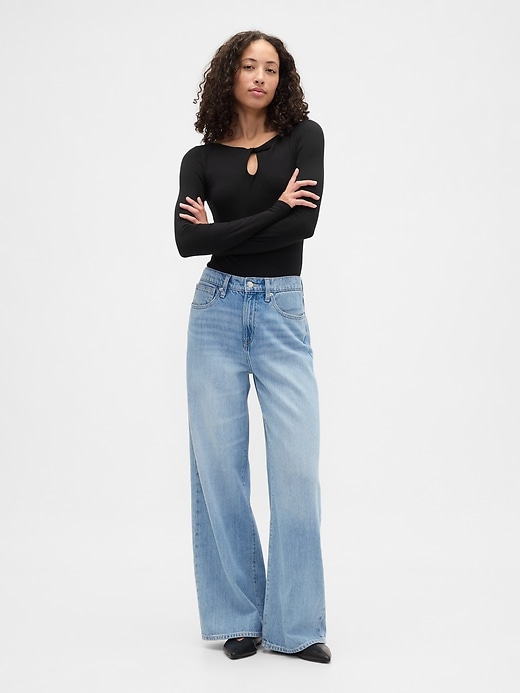 Image number 3 showing, Twist Boatneck Top