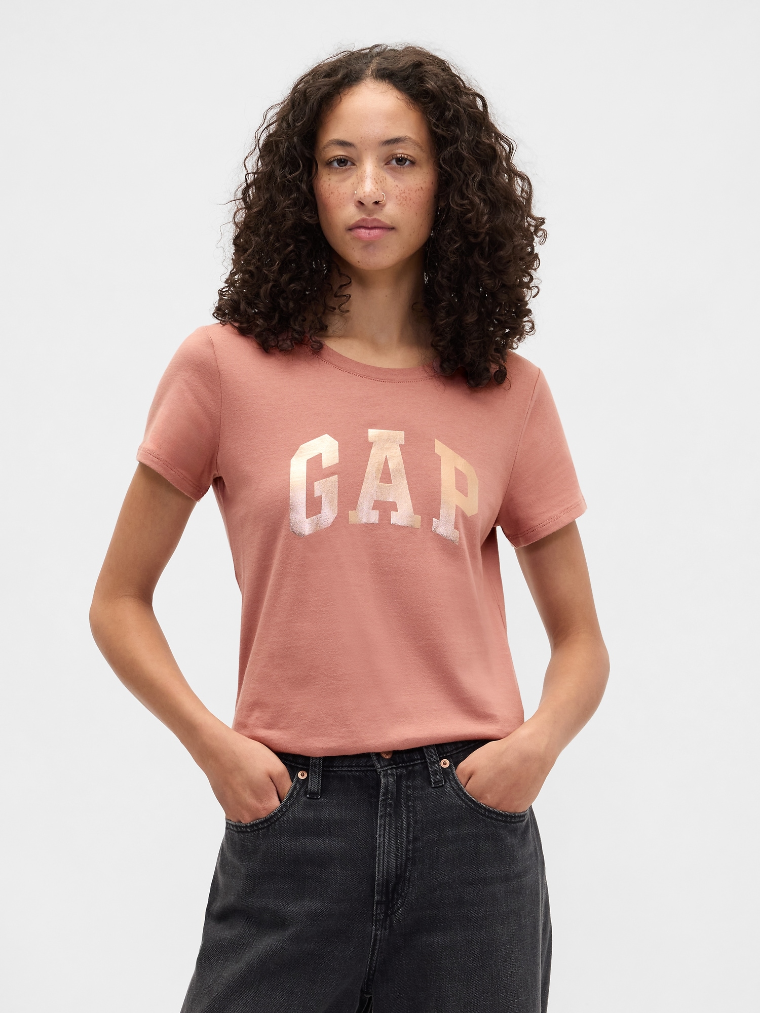 Gap Logo T-Shirt - Faded Cedar