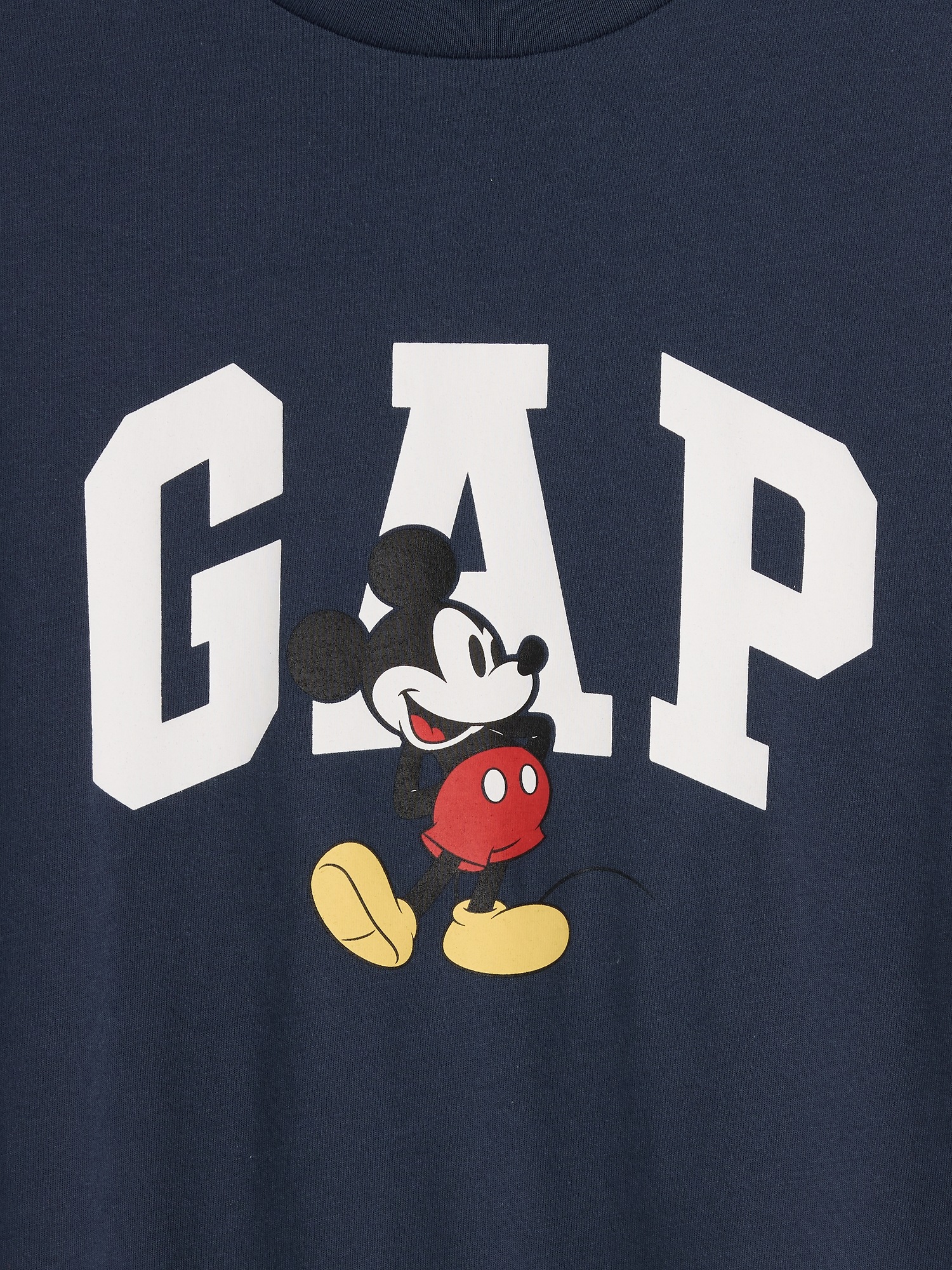 Gap Factory Gap &#215 Disney Mickey Mouse Everyday Soft Relaxed Logo T-shirt In Blue