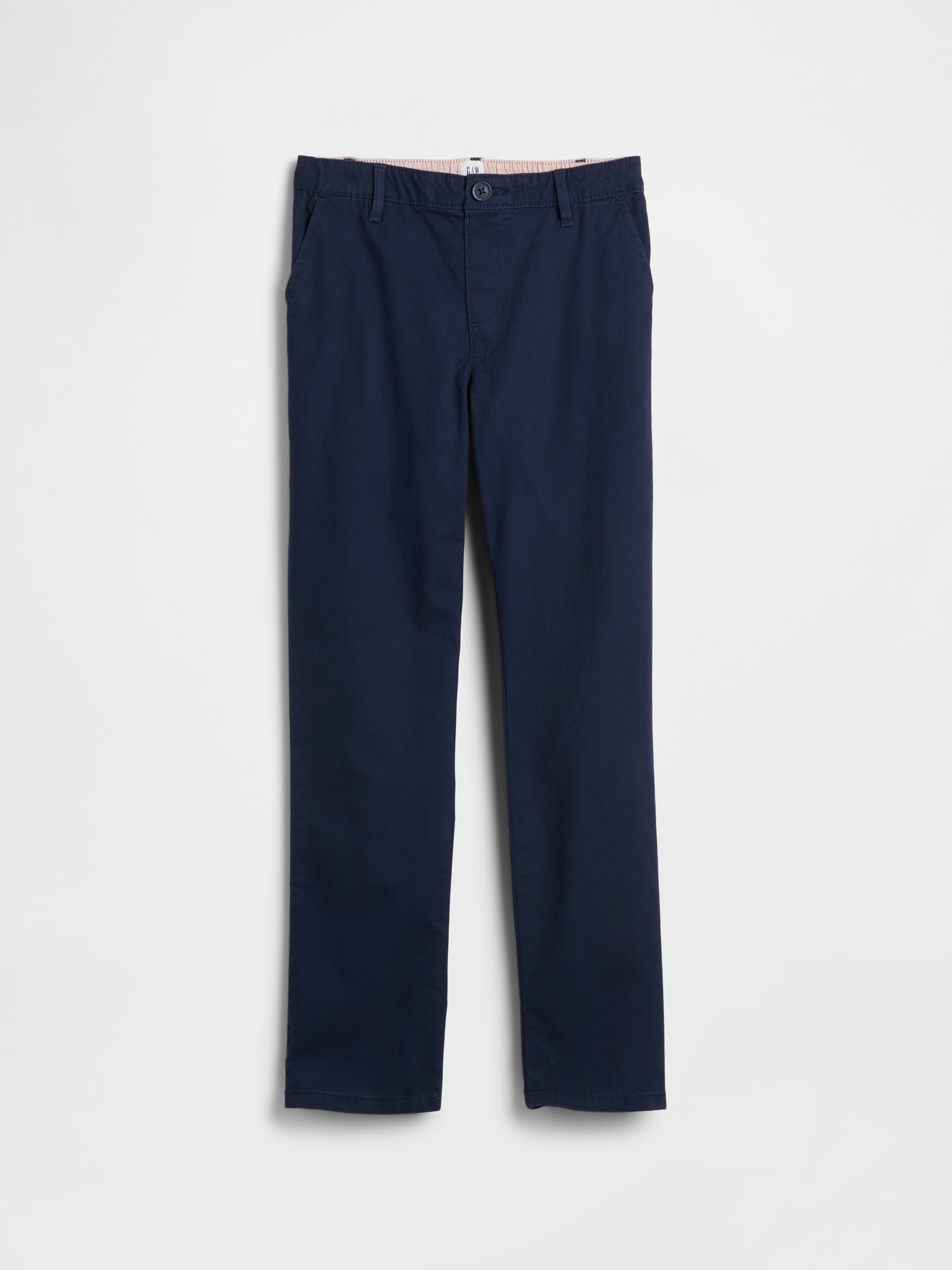Kids Uniform Slim Chinos - True Indigo Blue