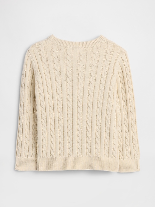 Image number 2 showing, babyGap Cable-Knit Crewneck Sweater
