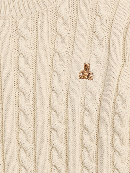 Image number 3 showing, babyGap Cable-Knit Crewneck Sweater