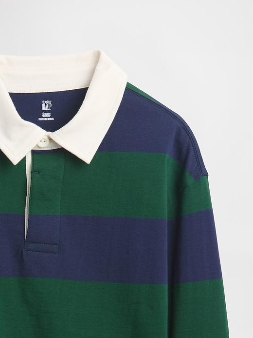 Image number 3 showing, babyGap Stripe Rugby Polo Shirt
