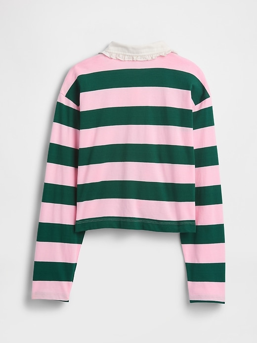 Image number 2 showing, Kids Oversized Rugby Polo Shirt