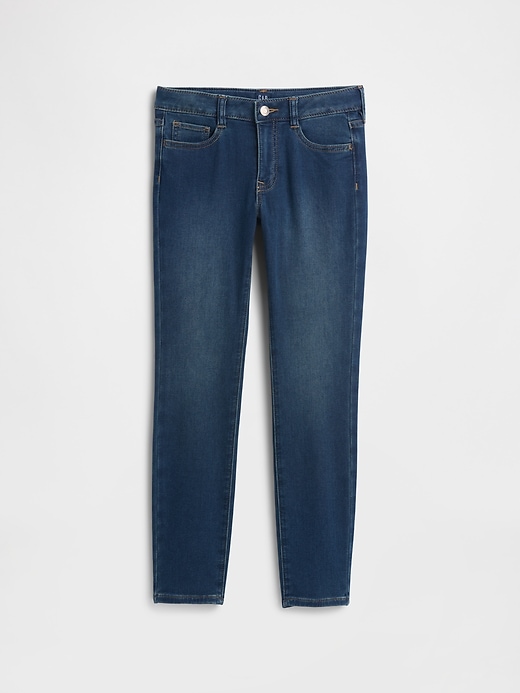 Image number 1 showing, Kids Super Skinny Sweatpant Jeans