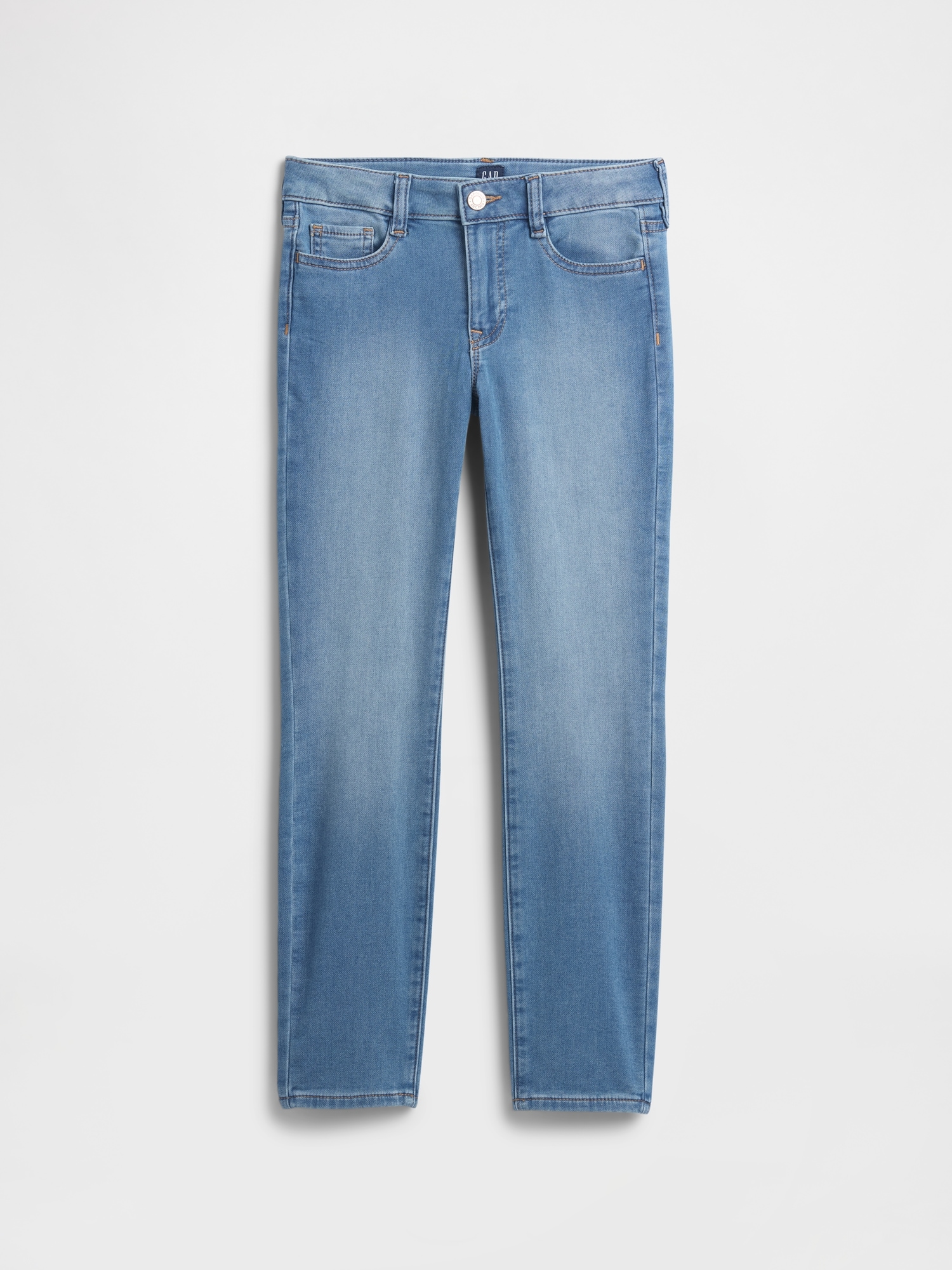 Kids Super Skinny Sweatpant Jeans - Medium Wash