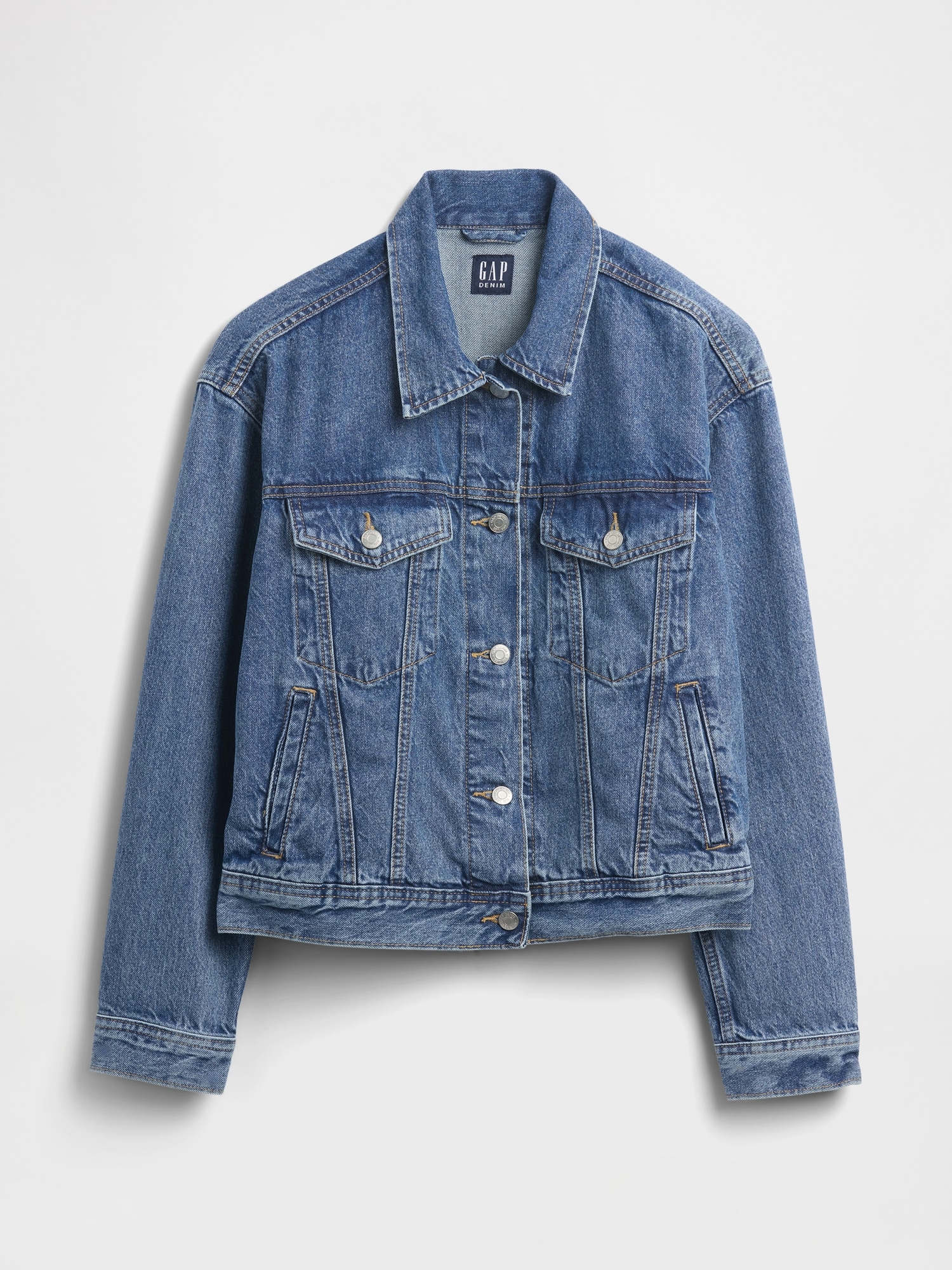 Relaxed Icon Denim Jacket - Light Wash