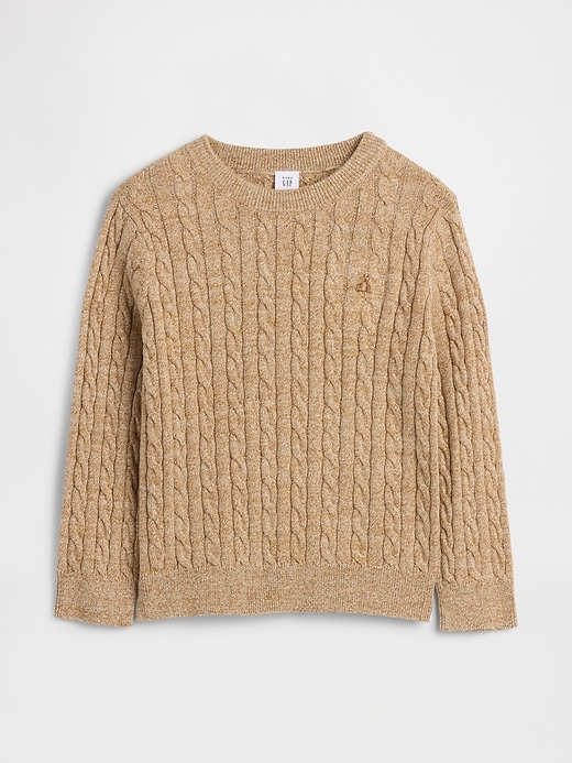 Image number 1 showing, babyGap Cable-Knit Crewneck Sweater