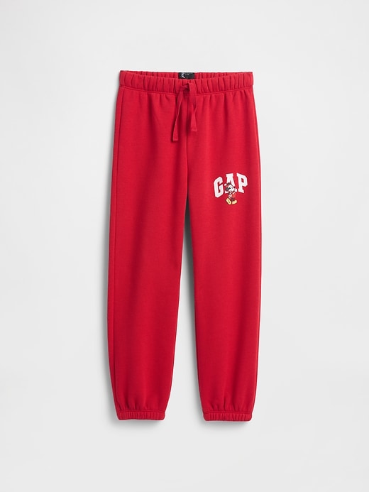 Image number 1 showing, babyGap &#215 Disney Mickey Mouse Relaxed Logo Pull-On Joggers