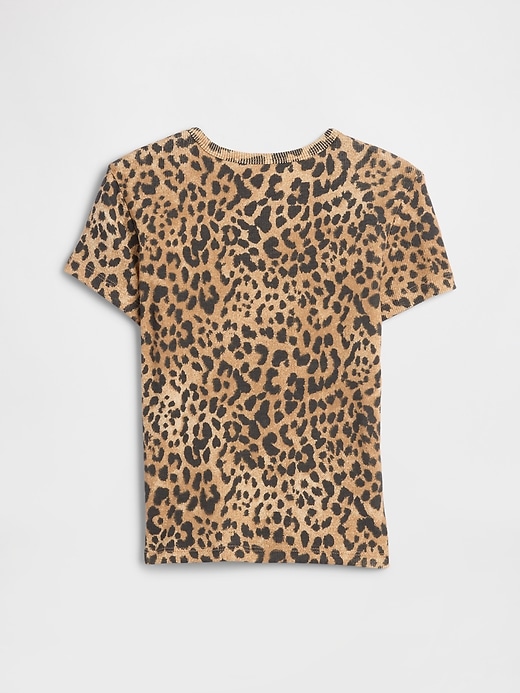 Image number 2 showing, Kids Ribbed Pointelle T-Shirt