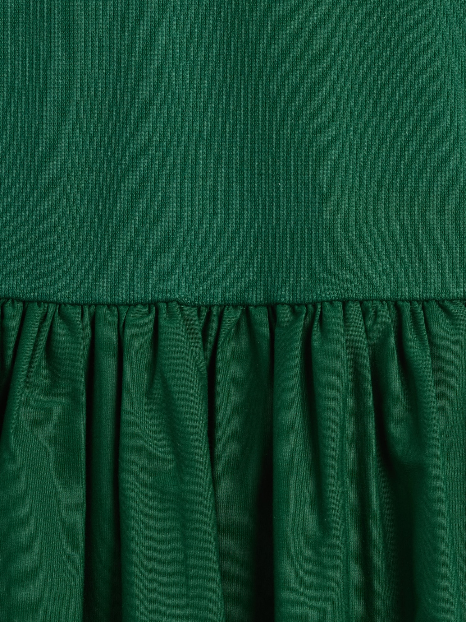 Gap Factory Kids Puff Sleeve Bubble Dress In Green