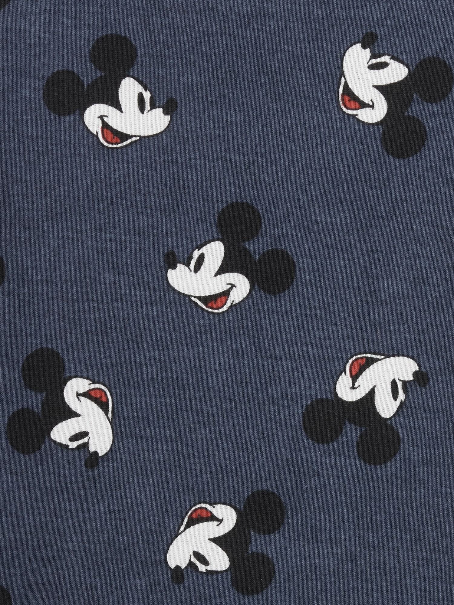 Gap Factory Babygap × Disney Mickey Mouse 100% Organic Cotton Pj Set In Blue