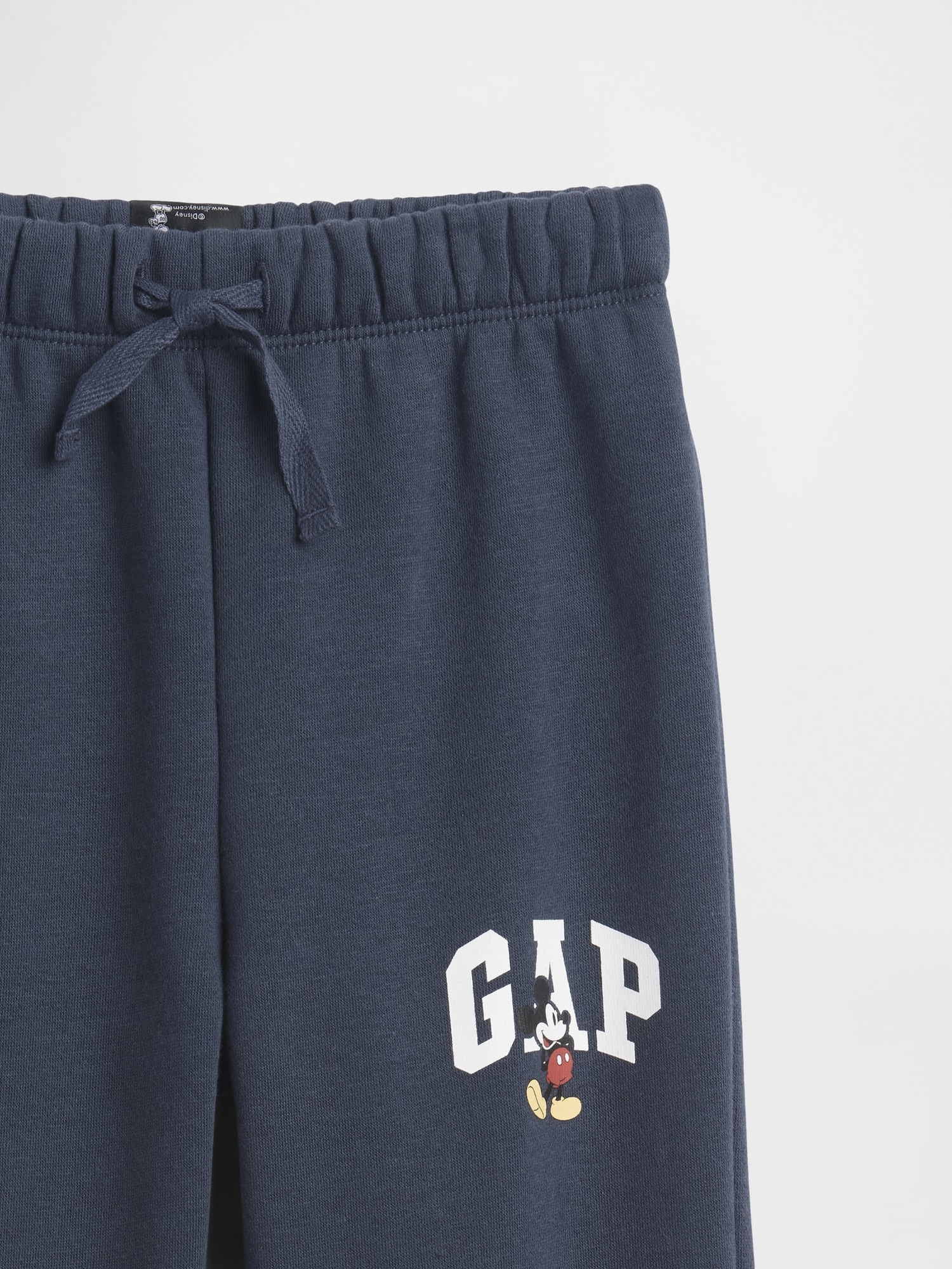 Gap Factory Babygap × Disney Mickey Mouse Relaxed Logo Pull-on Joggers In Blue