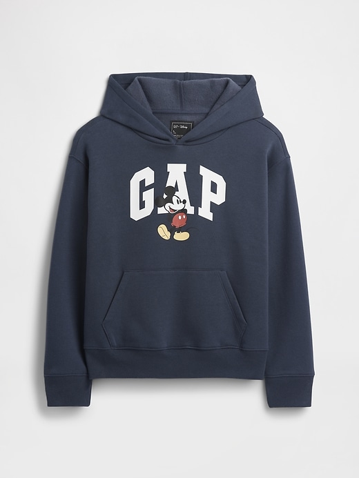 Image number 1 showing, GapKids &#215 Disney Mickey Mouse Relaxed Logo Hoodie