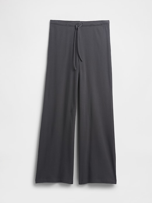 Image number 4 showing, Waffle-Knit Henley PJ Top