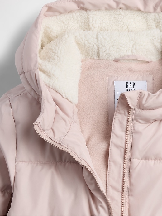 Image number 3 showing, Kids ColdControl Max Long Puffer Coat