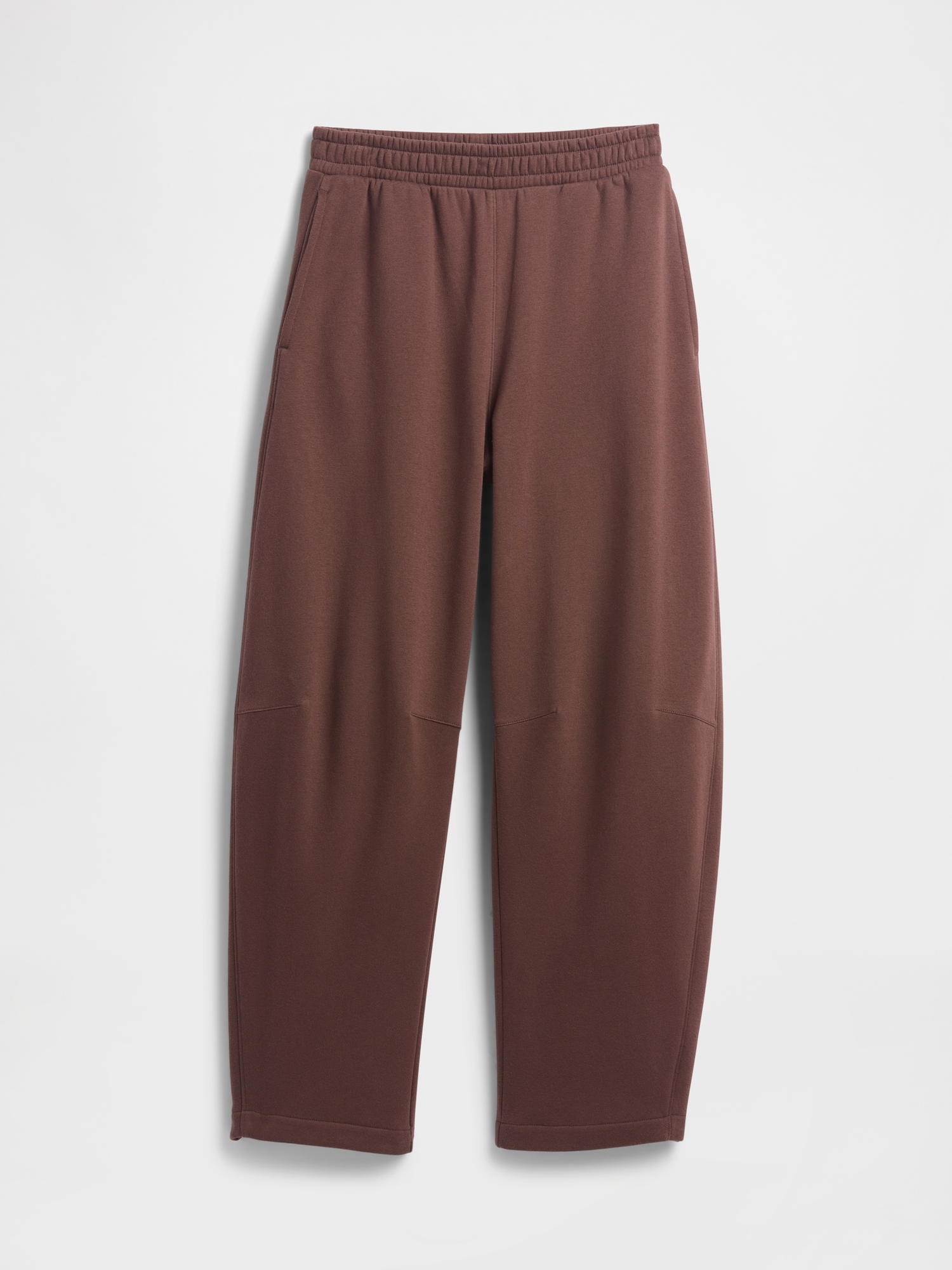 Gap Factory Pull-on Barrel Sweatpants In Brown