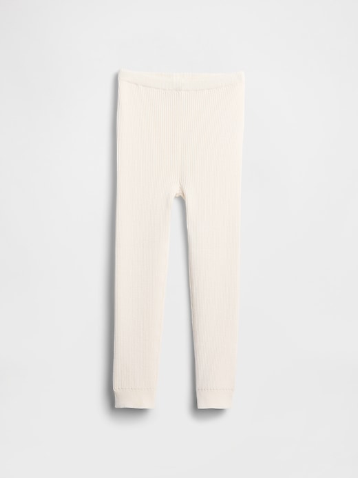 Image number 1 showing, babyGap Pull-On Ribbed Sweater Leggings