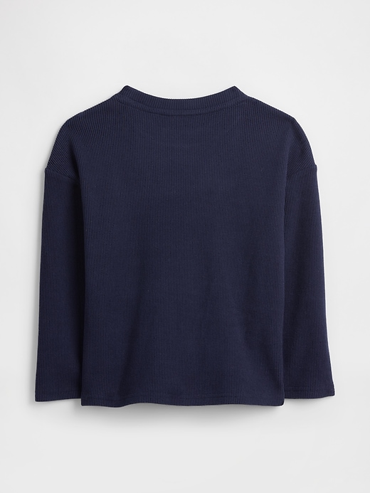 Image number 2 showing, babyGap Waffle-Knit Crewneck T-Shirt