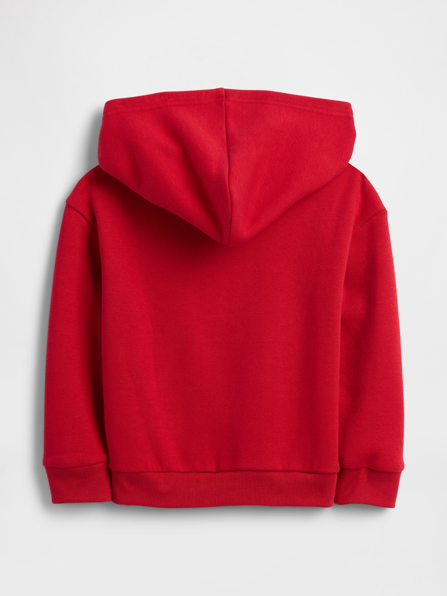 Gap Factory Babygap × Disney Mickey Mouse Relaxed Logo Hoodie In Red