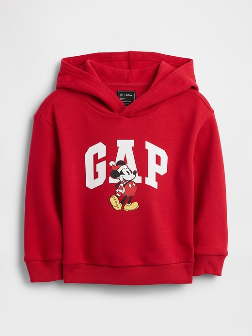 Image number 1 showing, babyGap &#215 Disney Mickey Mouse Relaxed Logo Hoodie