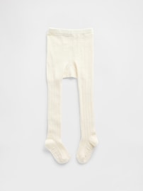 Image number 1 showing, babyGap Pull-On Ribbed Tights