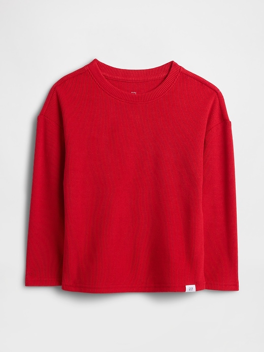 Image number 1 showing, babyGap Waffle-Knit Crewneck T-Shirt