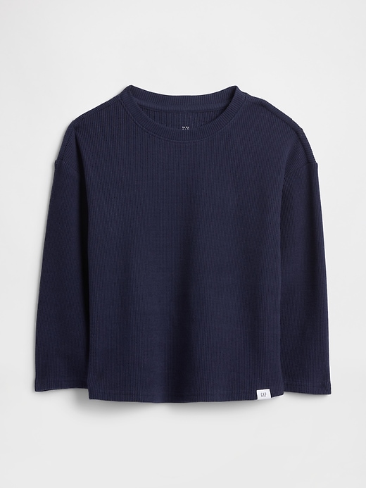 Image number 1 showing, babyGap Waffle-Knit Crewneck T-Shirt