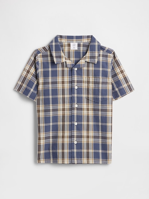 Image number 1 showing, babyGap Poplin Vacay Shirt