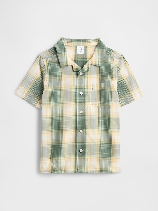 Image number 1 showing, babyGap Poplin Vacay Shirt