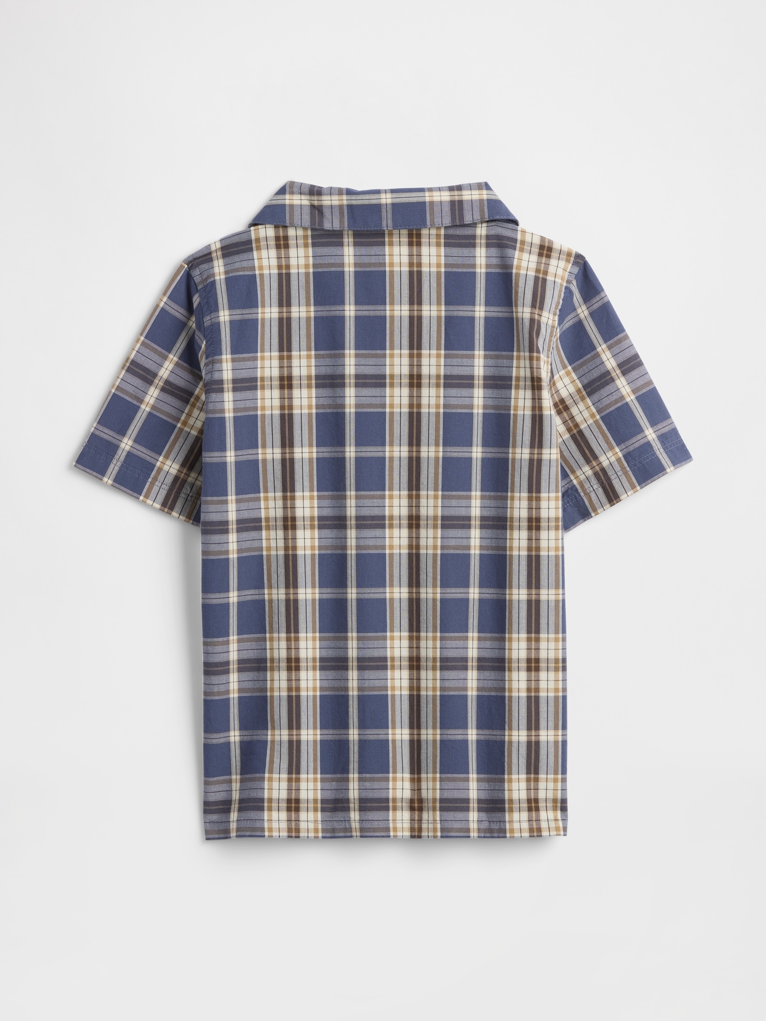 Gap Factory Babygap Poplin Vacay Shirt In Multi